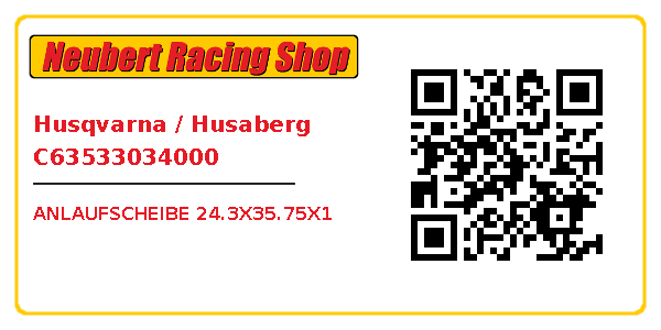 Husqvarna / Husaberg C63533034000