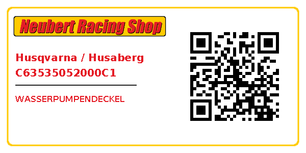 Husqvarna / Husaberg C63535052000C1