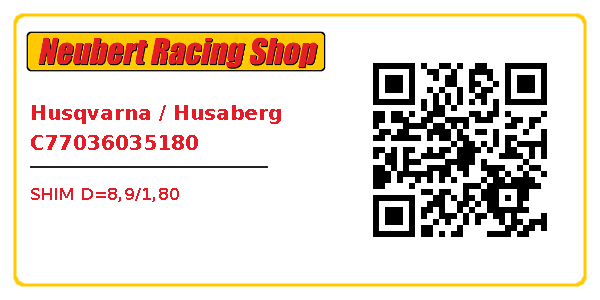Husqvarna / Husaberg C77036035180