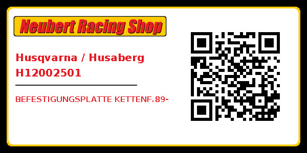 Husqvarna / Husaberg H12002501