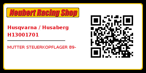 Husqvarna / Husaberg H13001701
