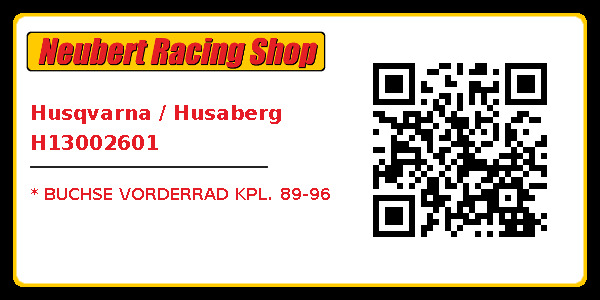 Husqvarna / Husaberg H13002601