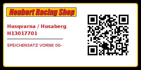 Husqvarna / Husaberg H13017701
