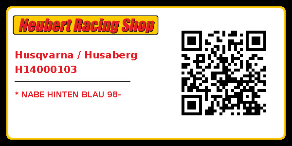 Husqvarna / Husaberg H14000103