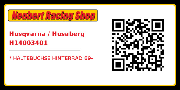 Husqvarna / Husaberg H14003401