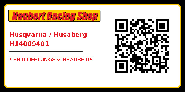 Husqvarna / Husaberg H14009401
