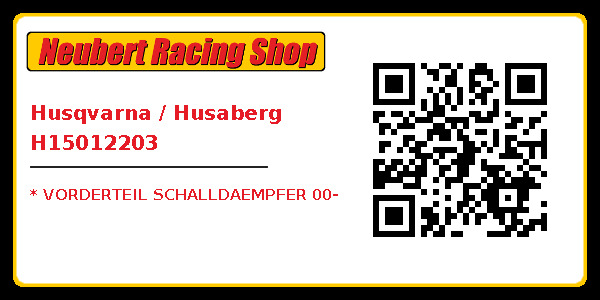 Husqvarna / Husaberg H15012203