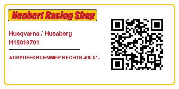 Husqvarna / Husaberg H15019701