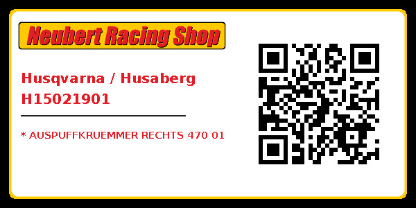 Husqvarna / Husaberg H15021901