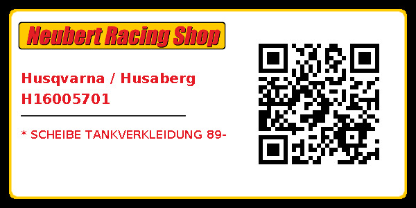 Husqvarna / Husaberg H16005701