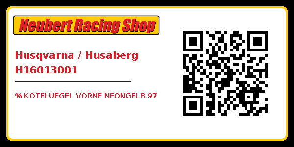Husqvarna / Husaberg H16013001