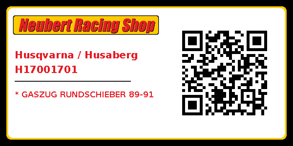 Husqvarna / Husaberg H17001701