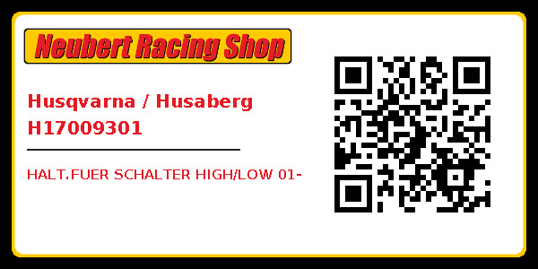 Husqvarna / Husaberg H17009301