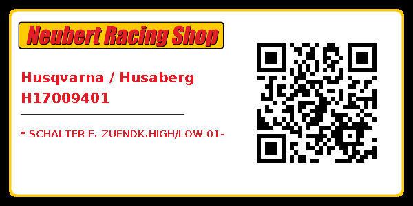 Husqvarna / Husaberg H17009401