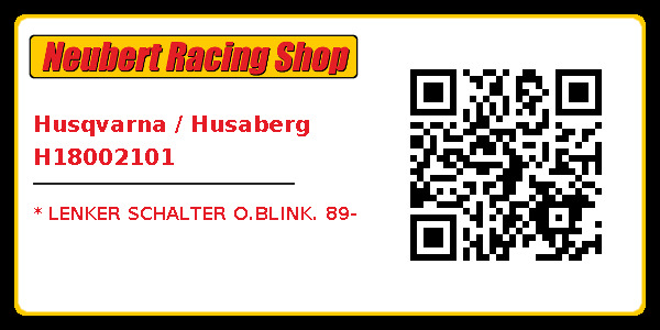Husqvarna / Husaberg H18002101