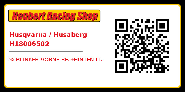 Husqvarna / Husaberg H18006502
