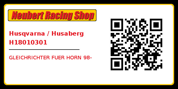Husqvarna / Husaberg H18010301