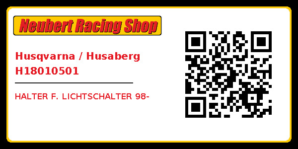 Husqvarna / Husaberg H18010501