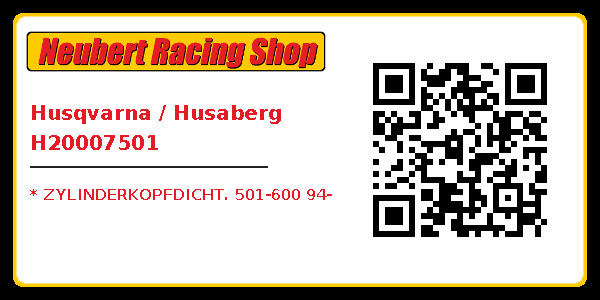 Husqvarna / Husaberg H20007501