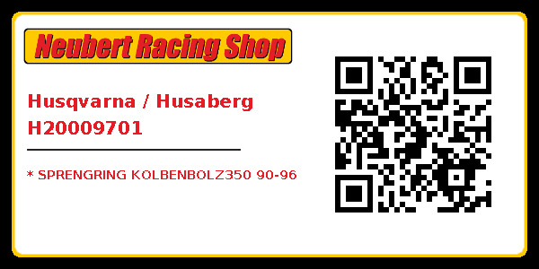 Husqvarna / Husaberg H20009701