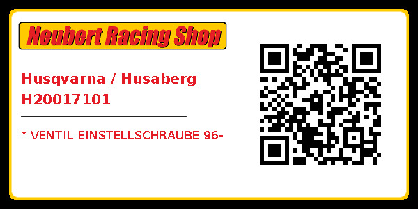 Husqvarna / Husaberg H20017101