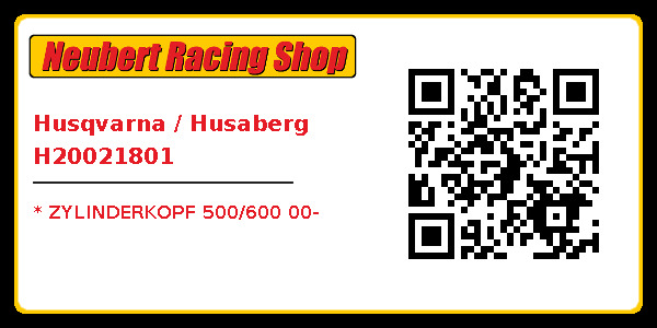 Husqvarna / Husaberg H20021801