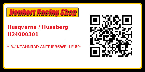 Husqvarna / Husaberg H24000301