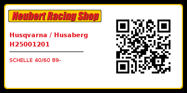 Husqvarna / Husaberg H25001201