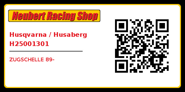 Husqvarna / Husaberg H25001301