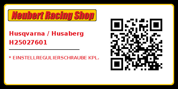 Husqvarna / Husaberg H25027601