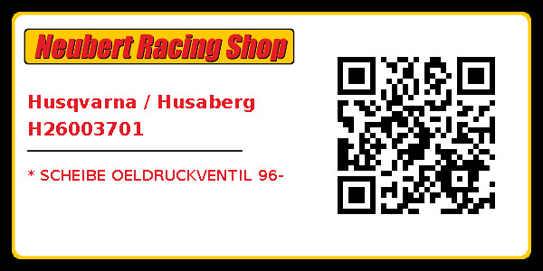 Husqvarna / Husaberg H26003701