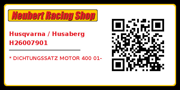 Husqvarna / Husaberg H26007901