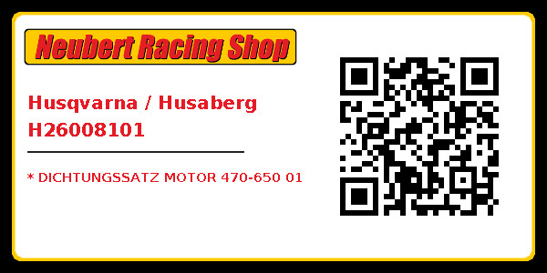 Husqvarna / Husaberg H26008101