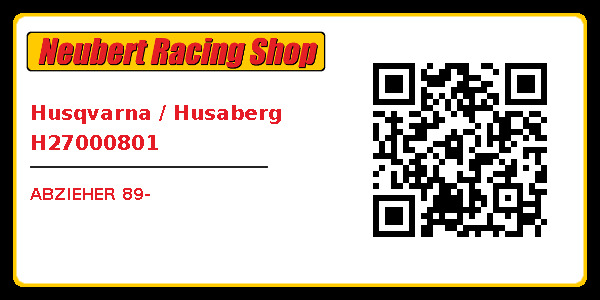 Husqvarna / Husaberg H27000801