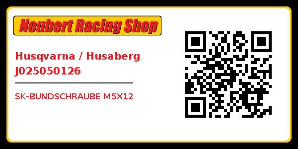 Husqvarna / Husaberg J025050126
