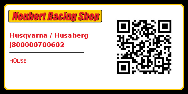 Husqvarna / Husaberg J800000700602