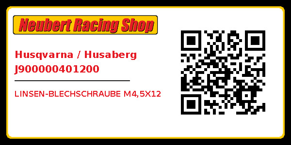 Husqvarna / Husaberg J900000401200