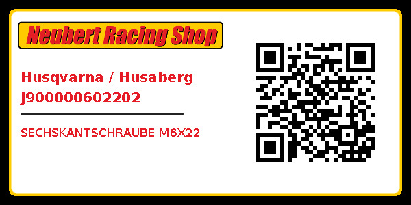 Husqvarna / Husaberg J900000602202