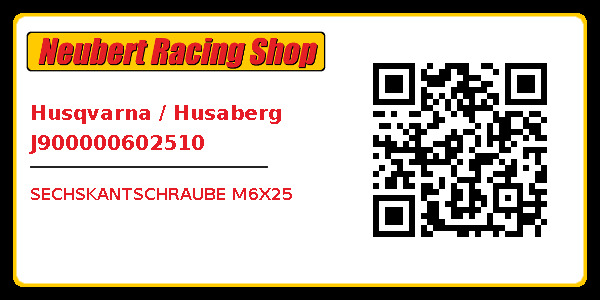 Husqvarna / Husaberg J900000602510