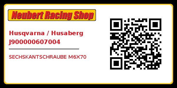 Husqvarna / Husaberg J900000607004