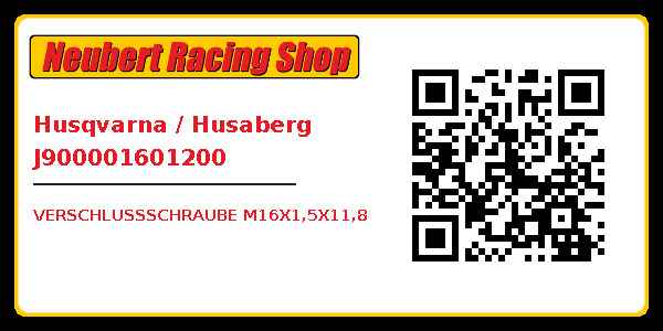 Husqvarna / Husaberg J900001601200