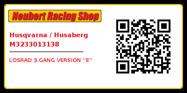 Husqvarna / Husaberg M3233013138