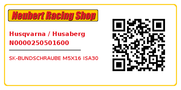 Husqvarna / Husaberg N0000250501600