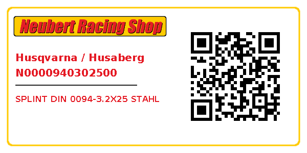 Husqvarna / Husaberg N0000940302500