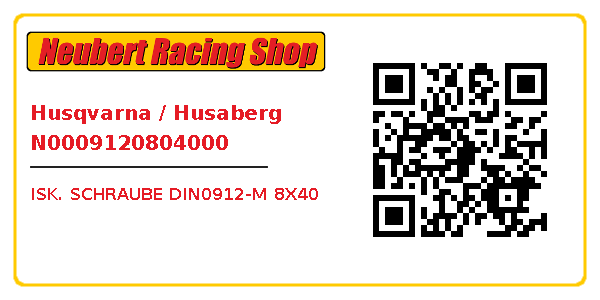 Husqvarna / Husaberg N0009120804000