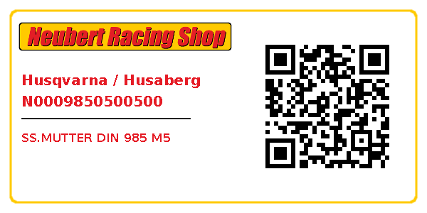 Husqvarna / Husaberg N0009850500500