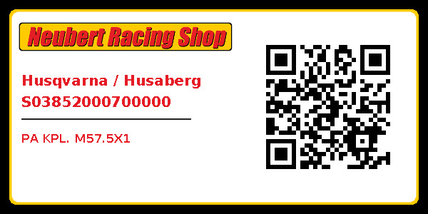 Husqvarna / Husaberg S03852000700000