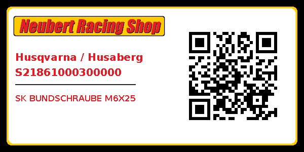 Husqvarna / Husaberg S21861000300000