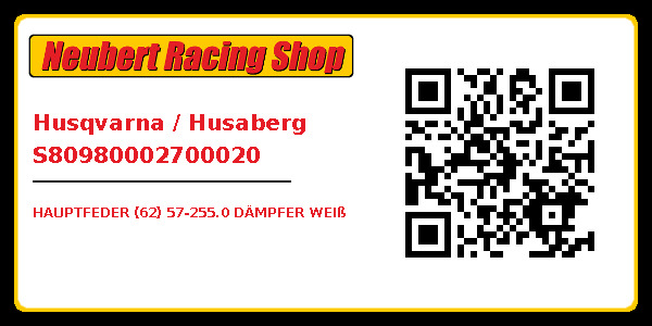 Husqvarna / Husaberg S80980002700020