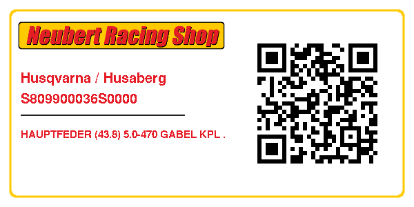 Husqvarna / Husaberg S809900036S0000